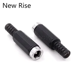 10Pcs 5.5*2.1mm / 5.5x2.5mm DC Female Power Metal Socket Jack Connector Adapter Weld Line