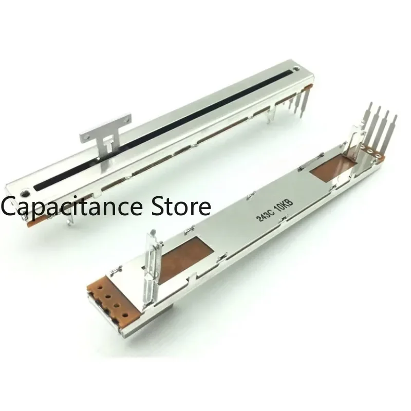 

5PCS Slide potentiometer 10KB, mixer faders, without motor 4 pins