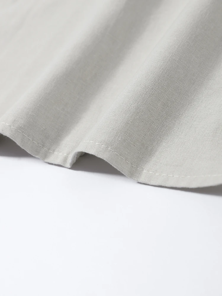 Spitzenrock, Hemd, weit geschnittene Hose, 3-teiliger Anzug für Damen, elegante Bluse mit Reverskragen, langen Ärmeln und Einreiher, Old-Money-Outfit – Detail 14