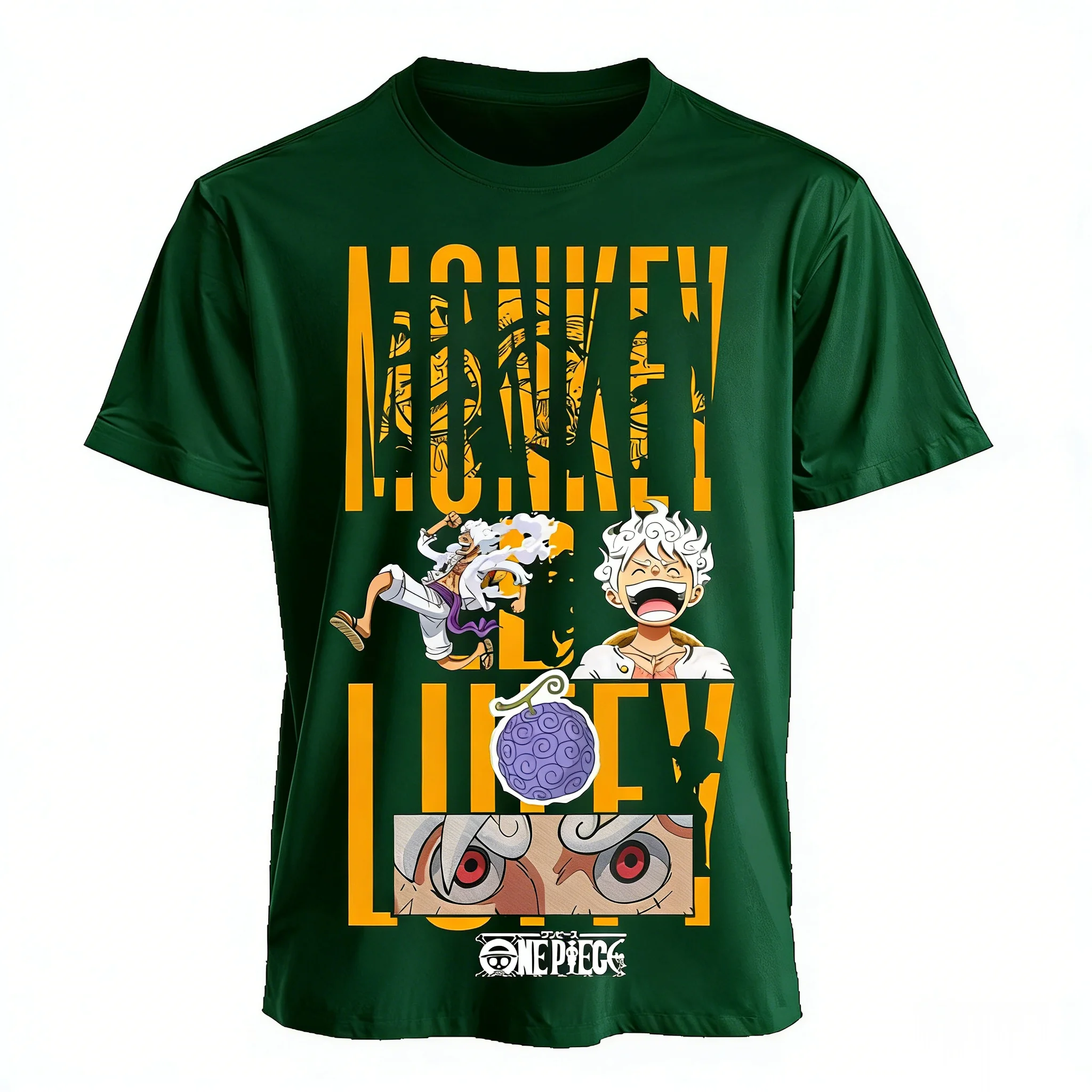 Oversized One Piece Luffy Anime Graphic T Shirt Men Women Cotton Casual Short Sleeve Tee Tops Manga Print Cosplay New Summer Y2k