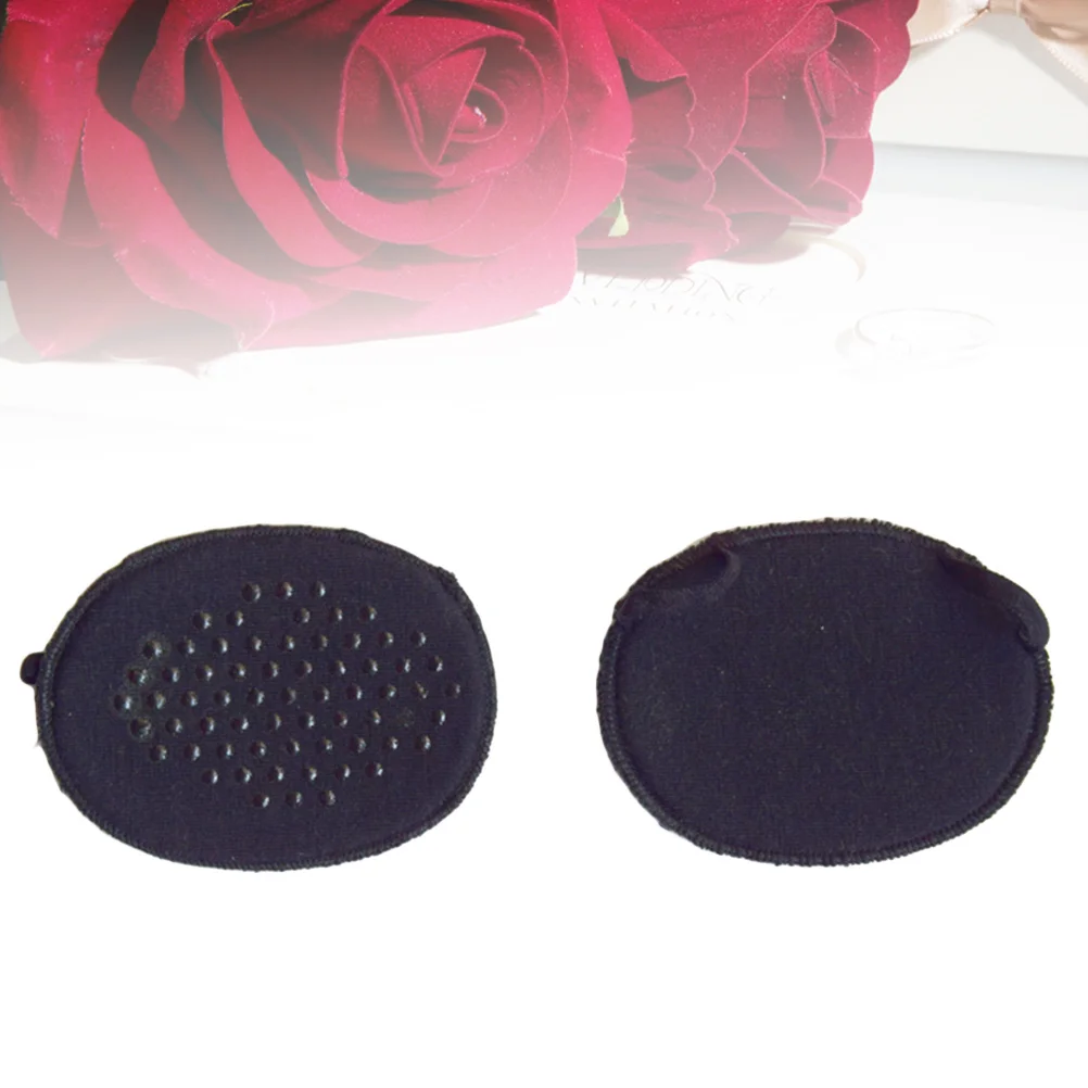 

Shoe Pads Anti-Clip Foot Insole Forefoot Toe High Heel Invisible Cushion Support Black Non-Slip Elastic Heel Protector