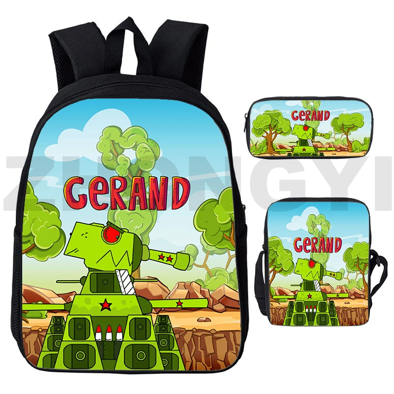 2022 World of Tanks 3D Backpacks for School Teenagers Girls War Thunder Game Unisex Cartoon Travel Daily Canvas Backpack Men