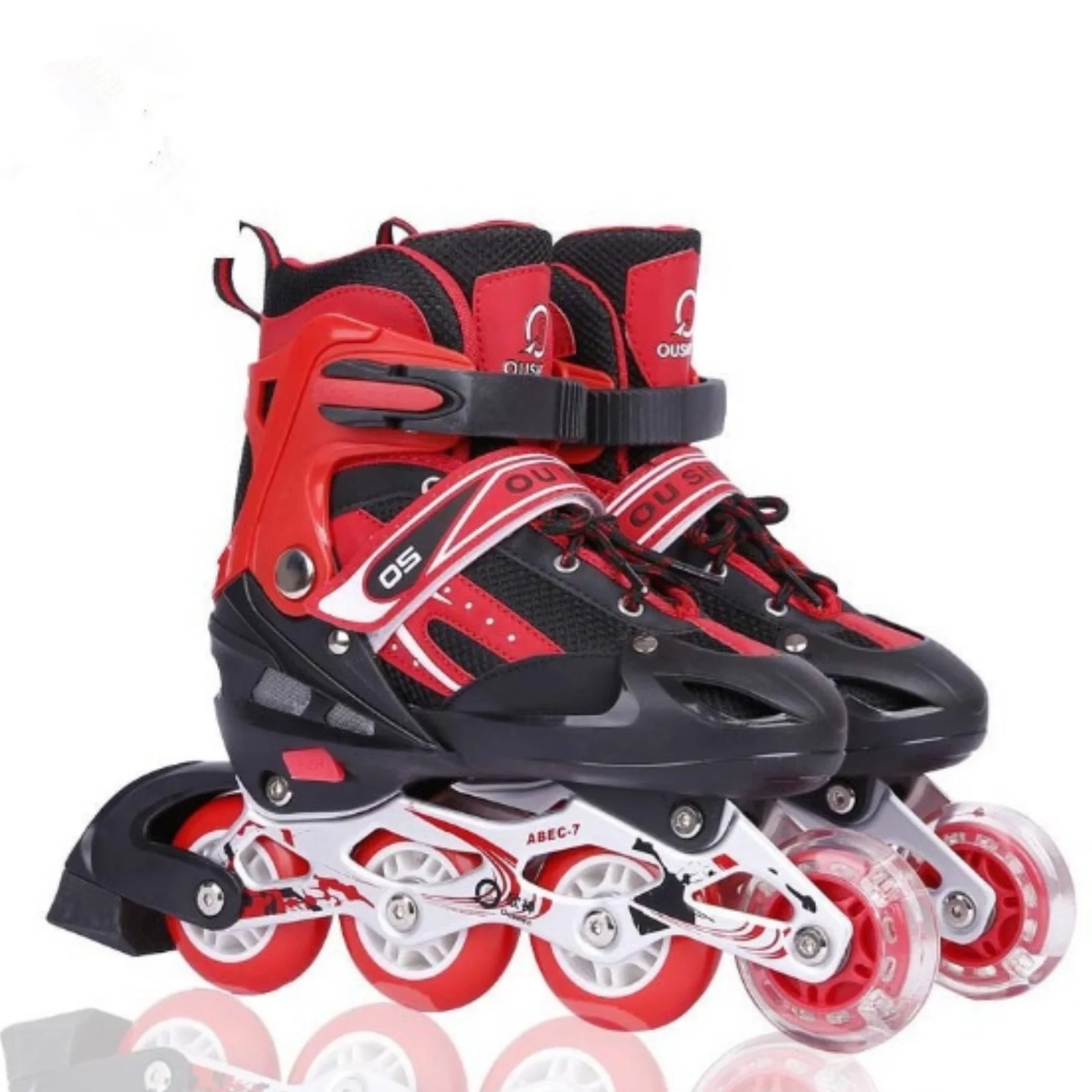 Patines en Línea Ajustables, Patines de Ruedas para Mujeres, Niñas y Niños, Patines en Línea para Adultos con Ruedas Grandes