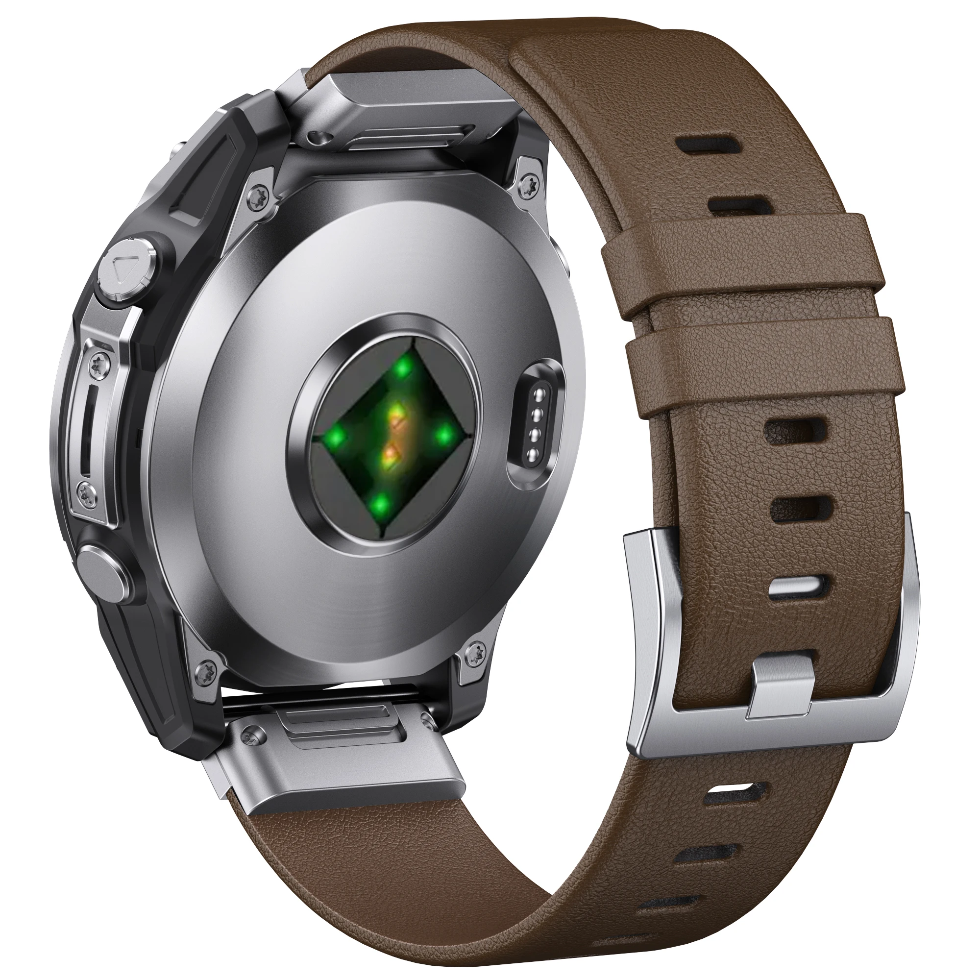Genuine Leather Strap for Garmin Fenix8 7X Pro 6X 5X 8X Tactix 7 Epix Pro 51mm Enduro 2 Quickfit 22 26mm Release Strap