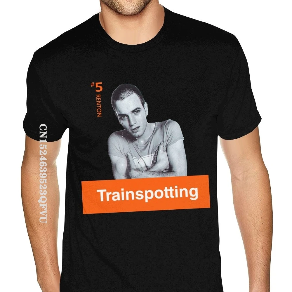 Trainspotting T-Shirt Men Gentlemen 2022 Fashion Shirt Men\'s Oversized Anime Tshirt Men Cheap Brands Vintage Tee Shirt