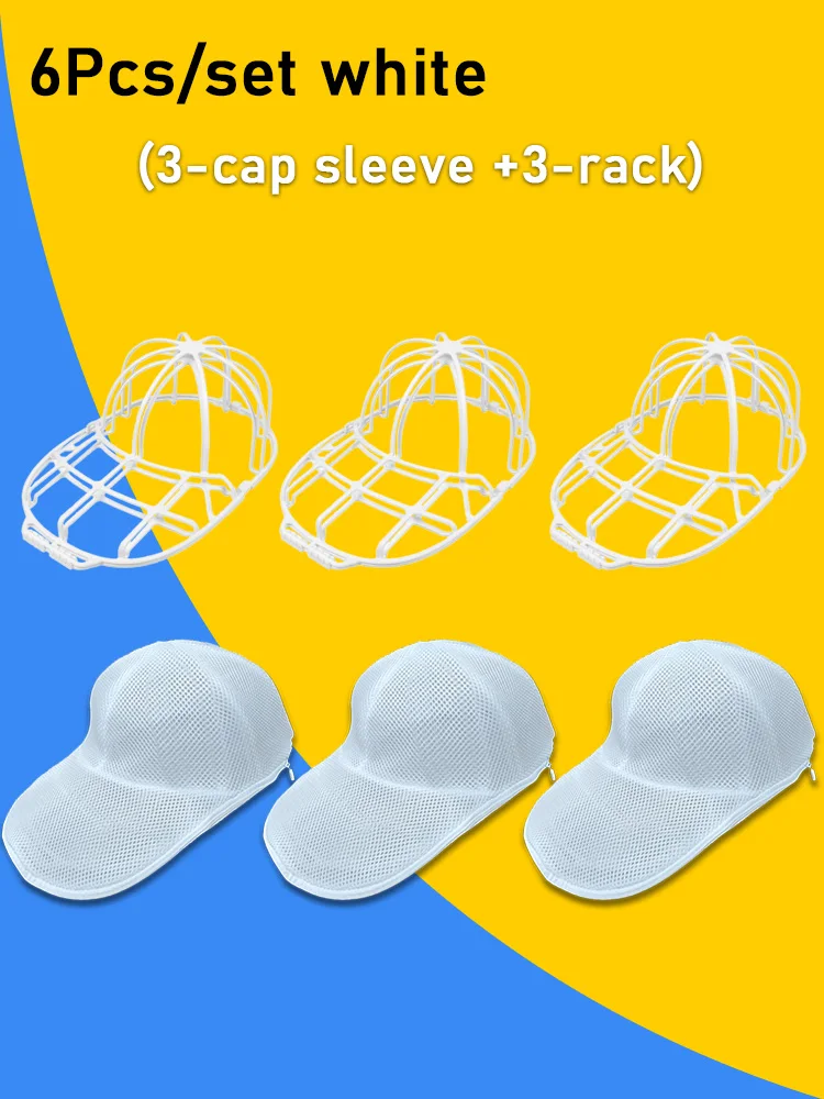 2 Teile/satz Hut waschen set, baseball entenschnabel kappe, waschen und sonne trocknen integrierte, nicht verformt maschine waschen schutz rack