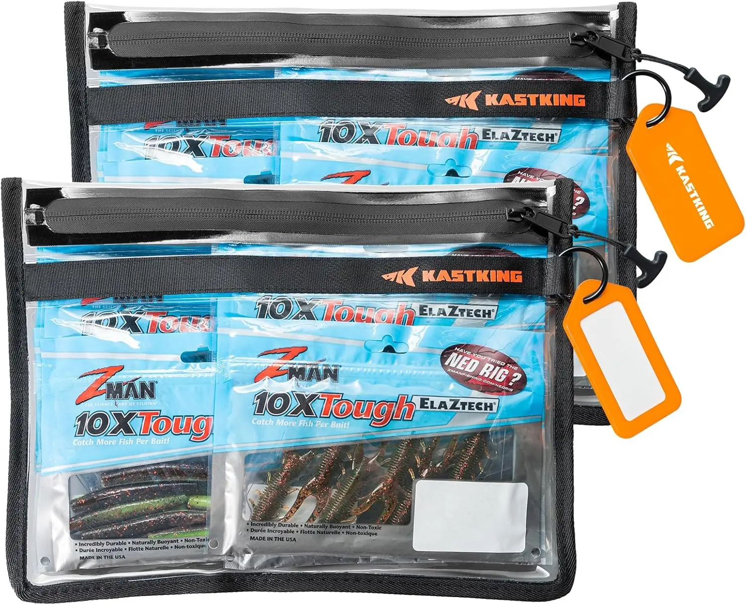 

BaitShield Tackle Storage Bag, Fishing Tackle Bag, Sealed Edges, Water-Resistant Protection, Durable & Tough Build, Large Capacity