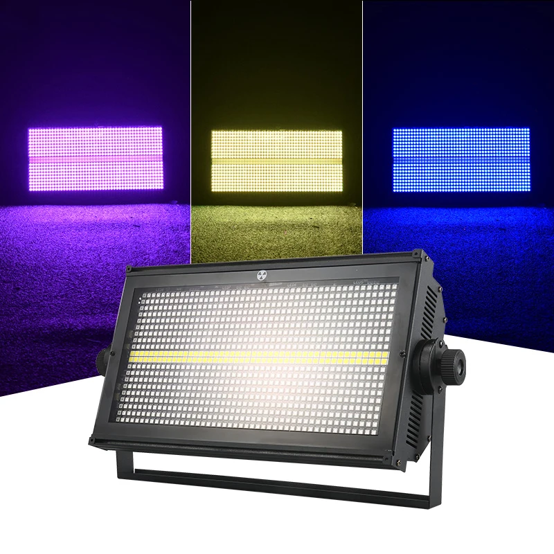 

1000W RGB Led Strobe Light 8+8 Stage Flash Professional dj Wedding Disco Party Nightclub Activity Show Vocal Concert Equipment