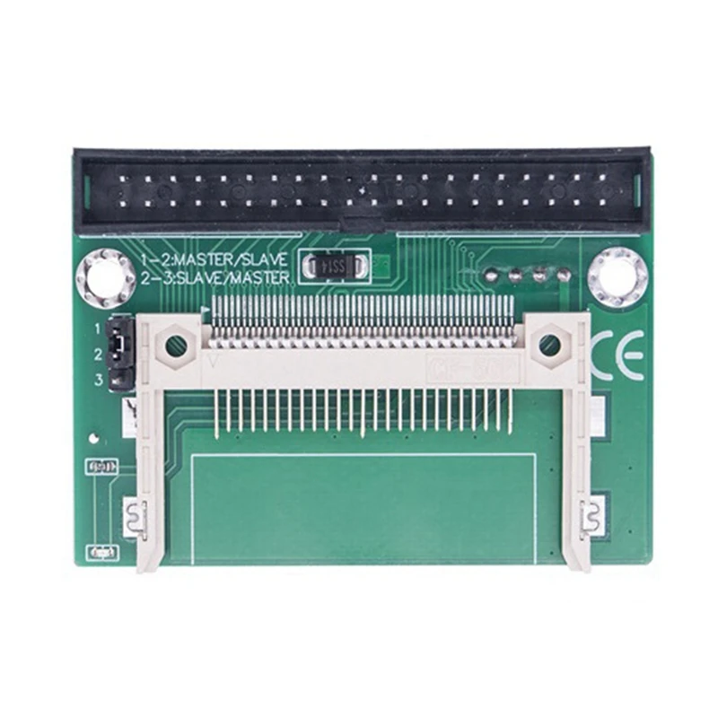 Kartu adaptor CF ganda untuk IDE kartu SSD Flash kompak untuk kartu adaptor HDD SSD Laptop 3.5 inci IDE