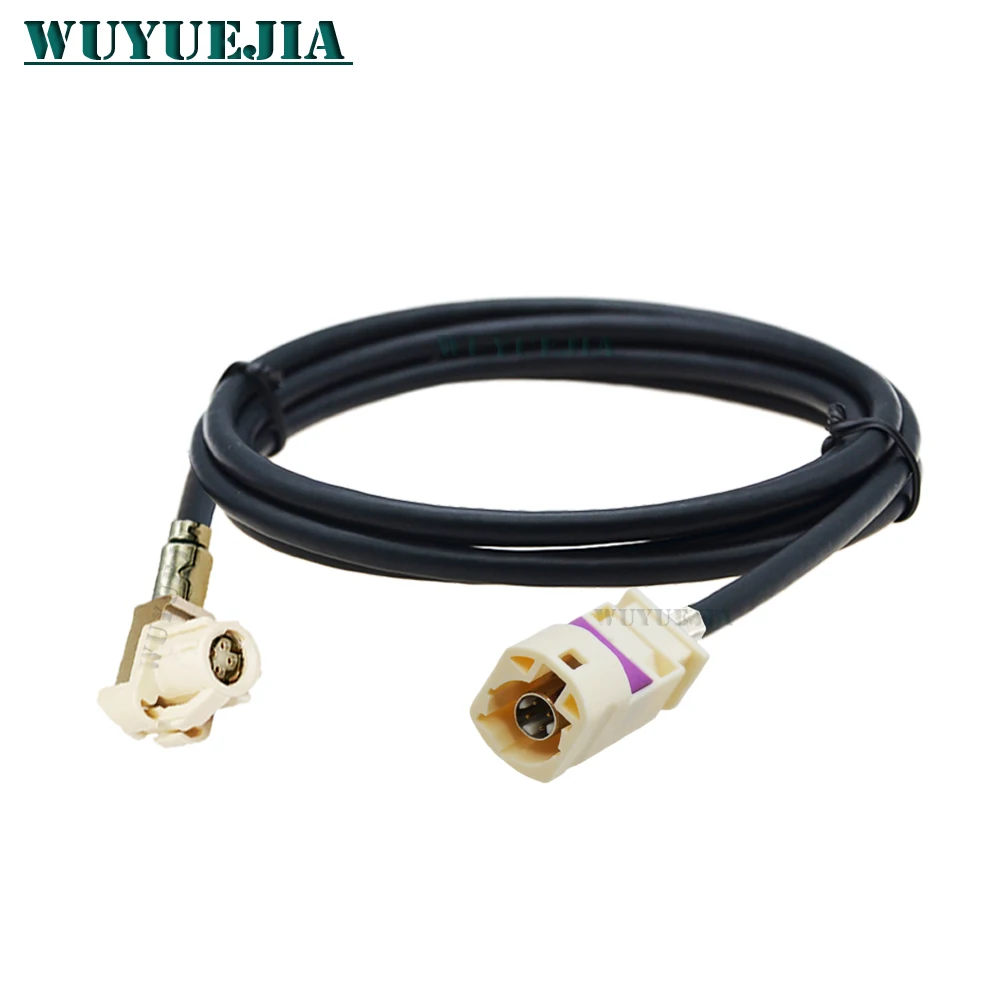 HSD LVDS Cable 4 Pin HSD Code B Male Plug to B Female Right Angle Jack High Speed HSD 4 Core 535 Cable Harness Wire 0.1~10Meters