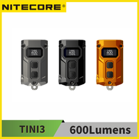 NITECORE TINI3 MCT Metal EDC Multiple Color Temperatures Flashlight USB-C Recharge 600 Lumen Keychain Light Torch