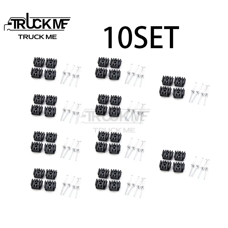 

10SET/BOX Grammer Seat Cushion Guides 133390 MSG90.3 Repair Kit for MB Trucks A0009110222