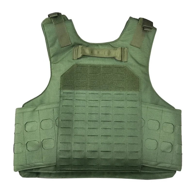 Quick Release NIJ IIIA Tactical Vest Outdoor Hunting Protective Shoulder Adjustable Airsoft Plate Carrier Combat Equipment