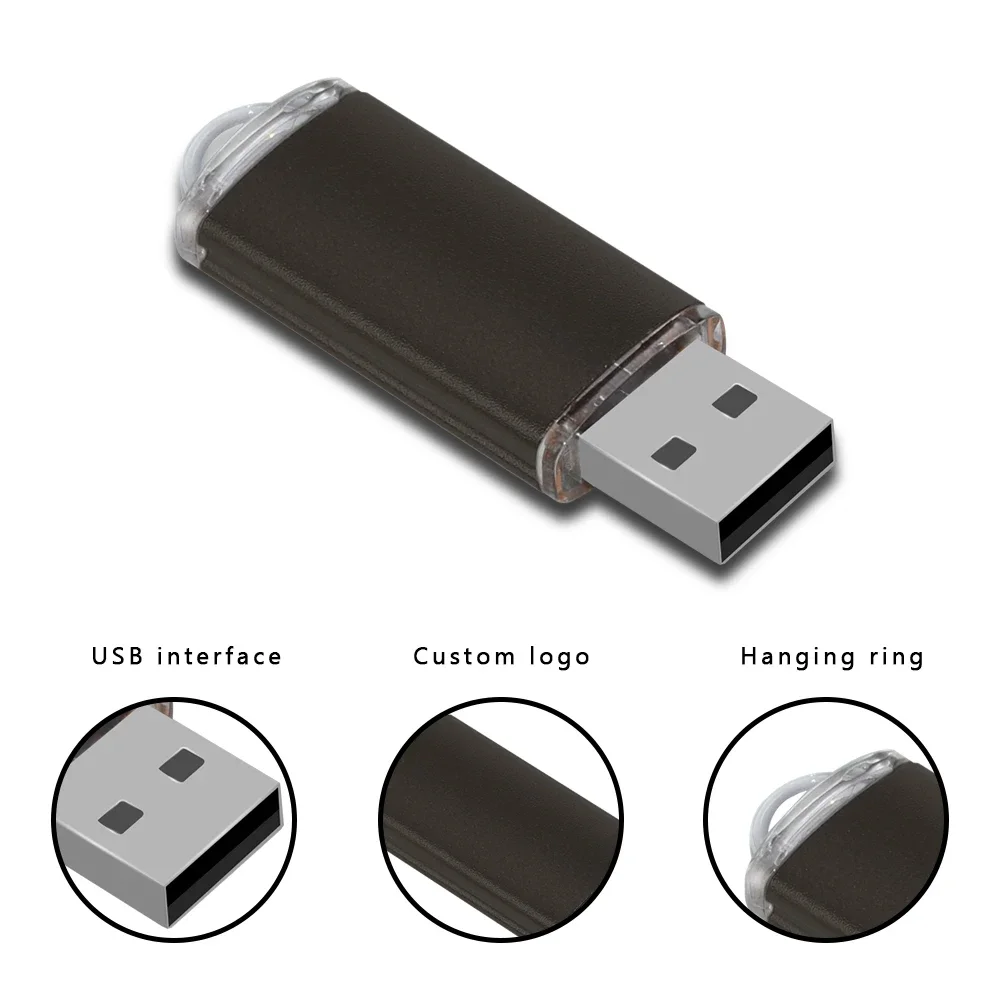 New Creative With Key Chain USB 2.0 Flash Drive 128GB 64GB 32GB 16GB 8GB 4GB Pendrive Fashion 9 Colors U Stick Gift