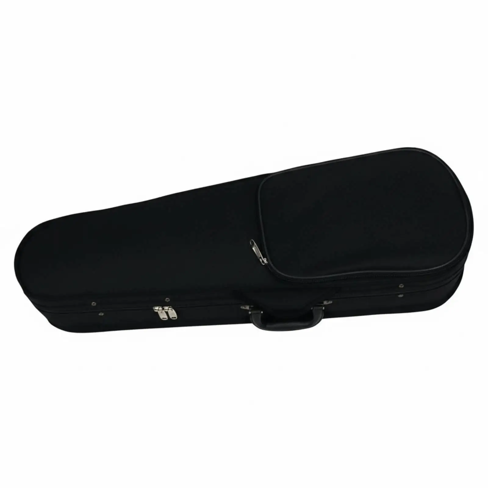 Triangular Instrument Case for Violin with Hard Shell Exterior and Soft Lining for Young Students and Seasoned Artists