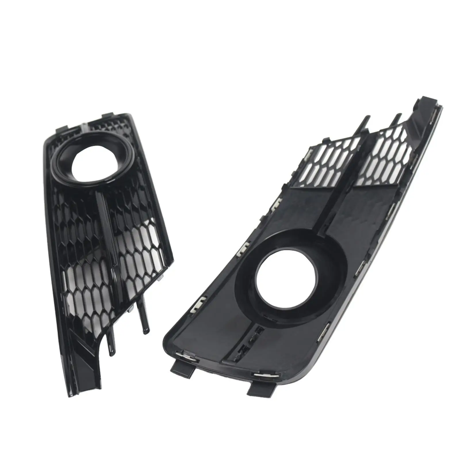 Fog Lamp Grille Covers Easy Installation 4G0807647A 4G0807648A with ACC Hole Directly Replace High Performance for A6 C7