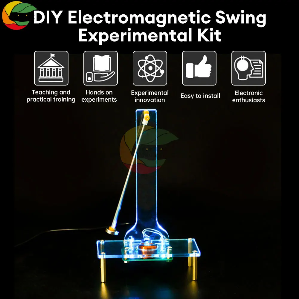 DIY elektroniczny zestaw huśtawka elektromagnetyczna huśtawka indukcyjna nauczanie i praktyczne szkolenie części do ćwiczeń spawalniczych