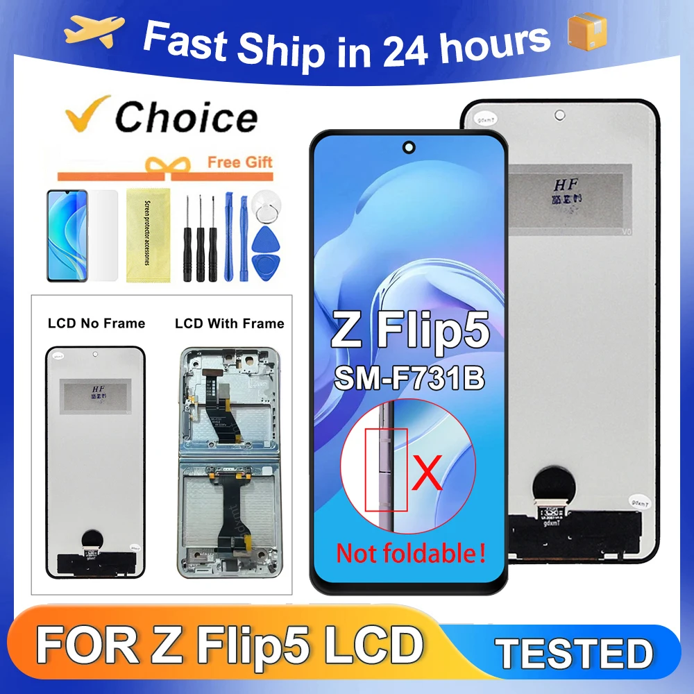 pantalla-lcd-z-flip5-5g-sm-f731b-f731u-f731w-f731n-probada-para-samsung-z-flip-5-montaje-de-digitalizador-con-pantalla-tactil-de-repuesto
