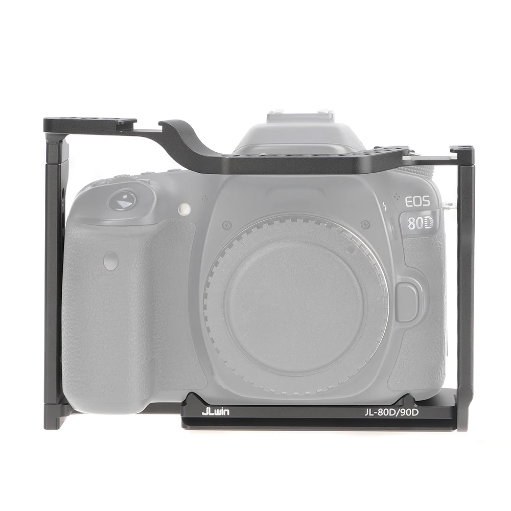 Fotga aluminium dslr kamera käfig kit unterstützung für canon 90d 80d 70d fotografie kamera käfig