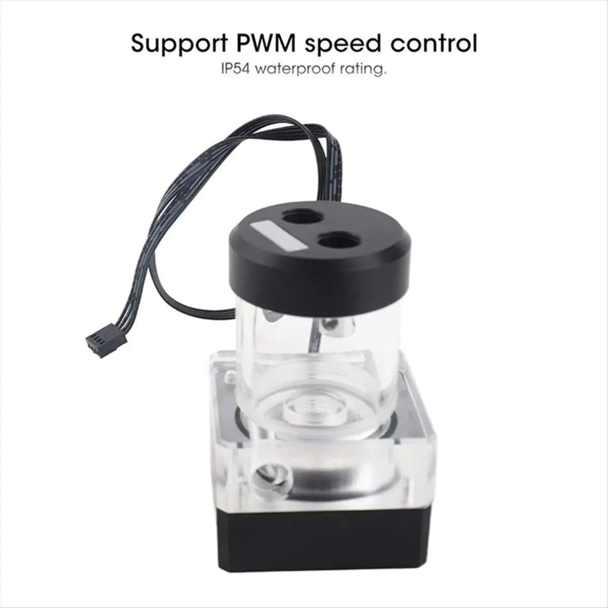 Combo Pump Computer Computer PC Cooler Integrated Built-in Defoaming 500L/H- 3 Meters Discharge