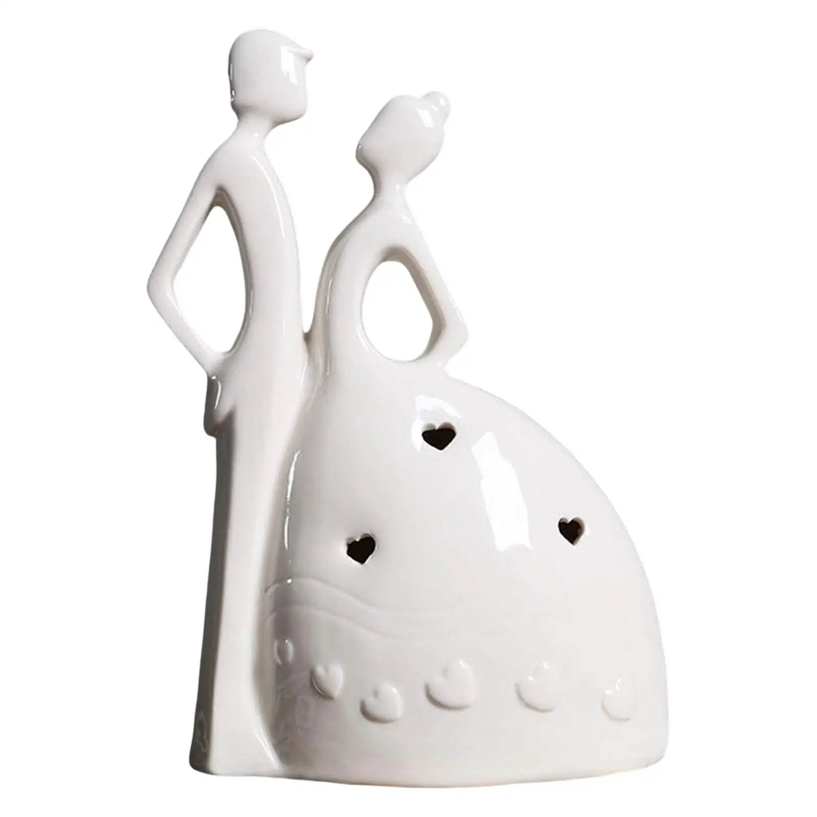 Abstract Couples Sculptures Romantic Crafts Creative Ornament Passionate Lover