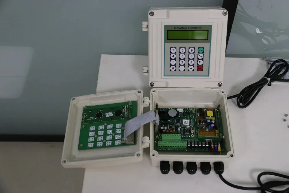 DTI-200F/TUF-2000SW Wall Mounted Ultrasonic Flowmeter With TL-1 Sensor For DN300-6000 RS485 4-20mA Output