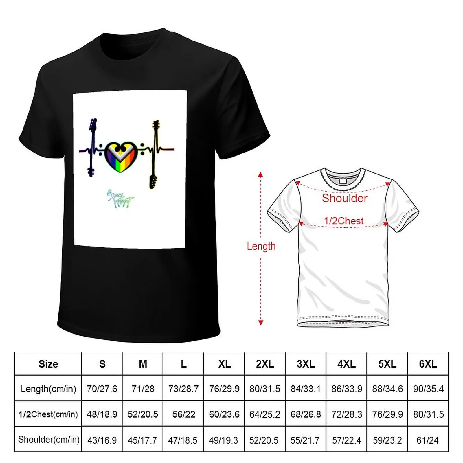 Bass Instinct - Loud Pride T-Shirt Heavy Duty Casual Work Tee