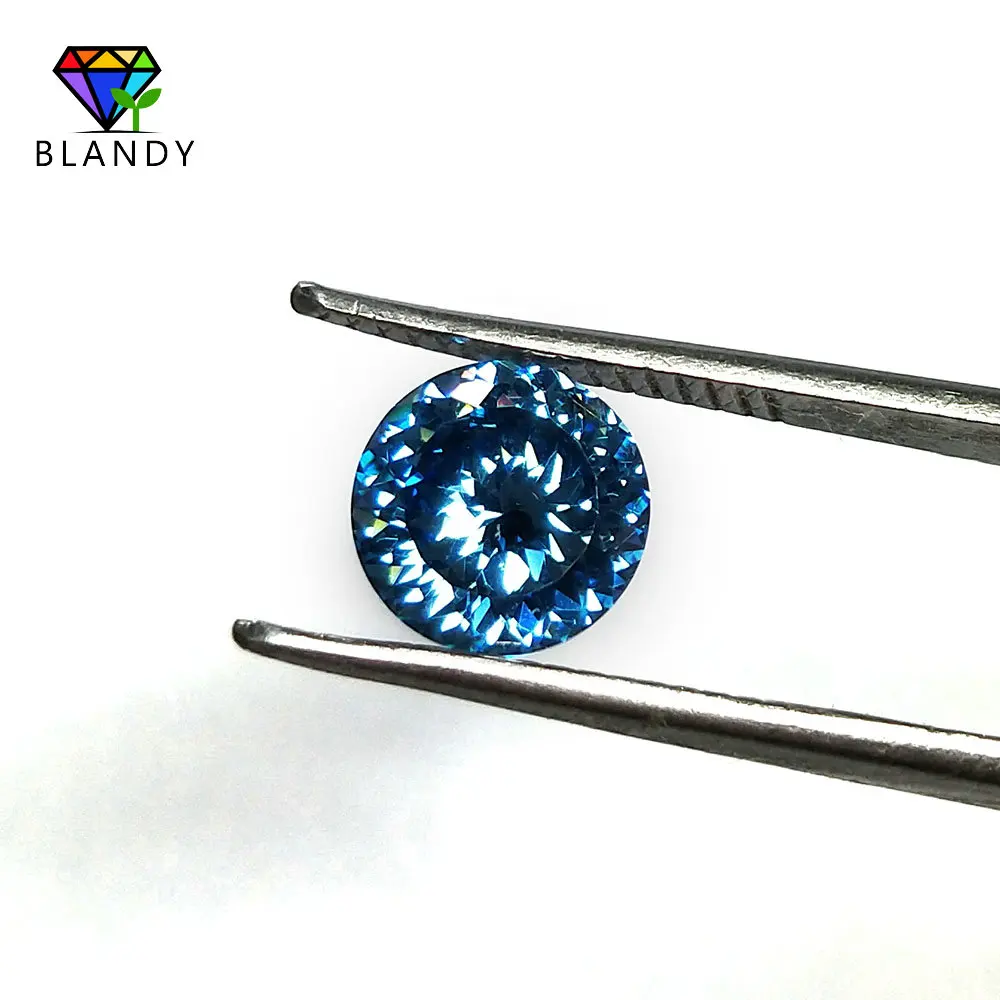 

Круглый фейерверк 6,5 мм бордовый свободный CZ камень 8,0 мм синий кубический цирконий бриллиант для ювелирных изделий Бесплатная доставка