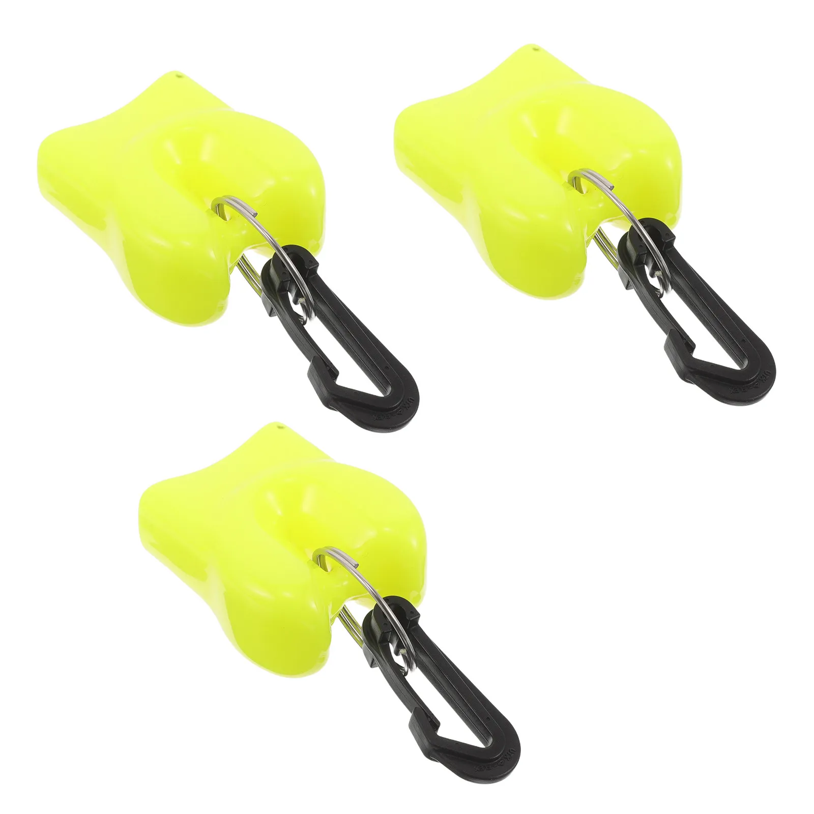 3Pcs Scuba Diving Quick Release Snap Hook Regulator Retainer Clip Bcd Hose Holder Mouthpiece Protector Accessories view 3