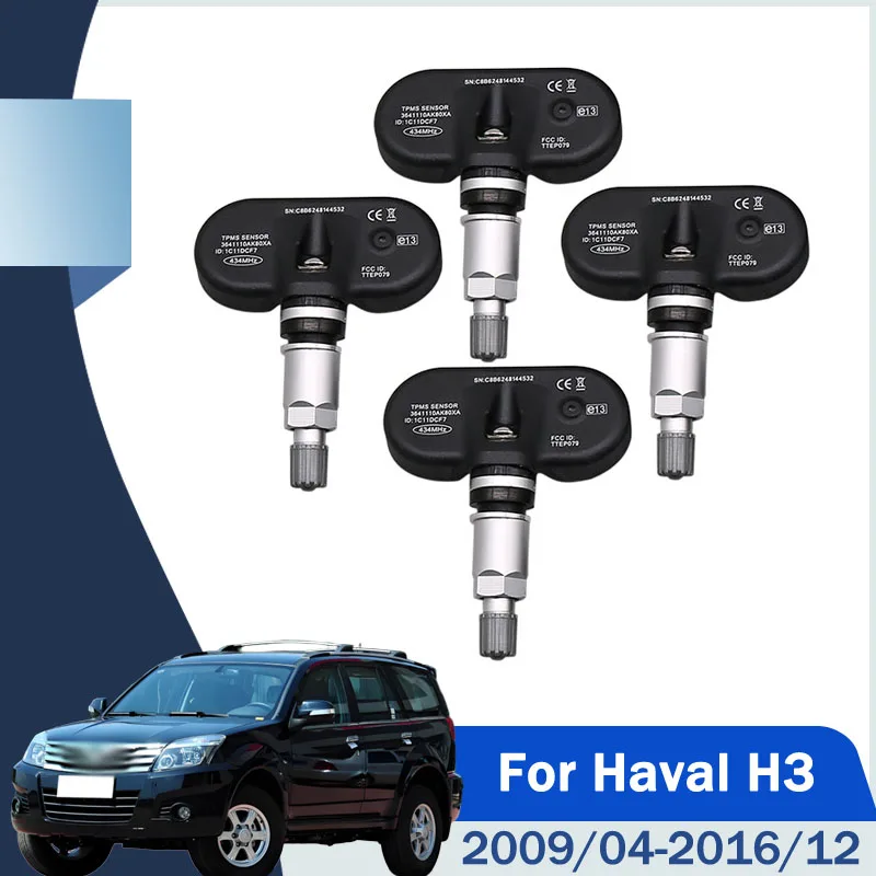 3641110AK80XA Reifendruckkontrollsensor 434 MHz TPMS-Sensor für Haval H3 2009–2016 H5 2010–2023