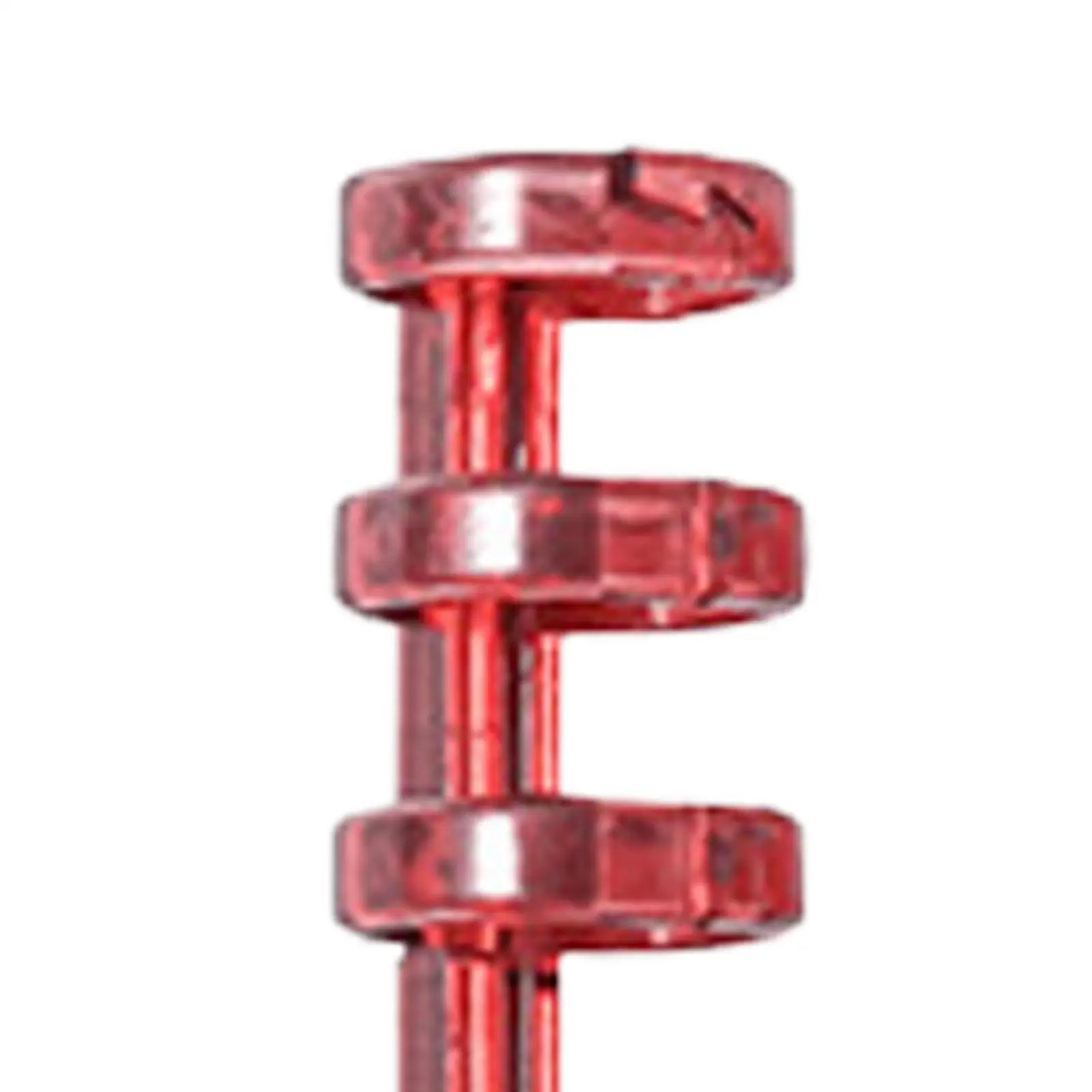 10x حلقات ربط أوراق الشجر السائبة حلقات ربط لسجل القصاصات القرطاسية التقويمية