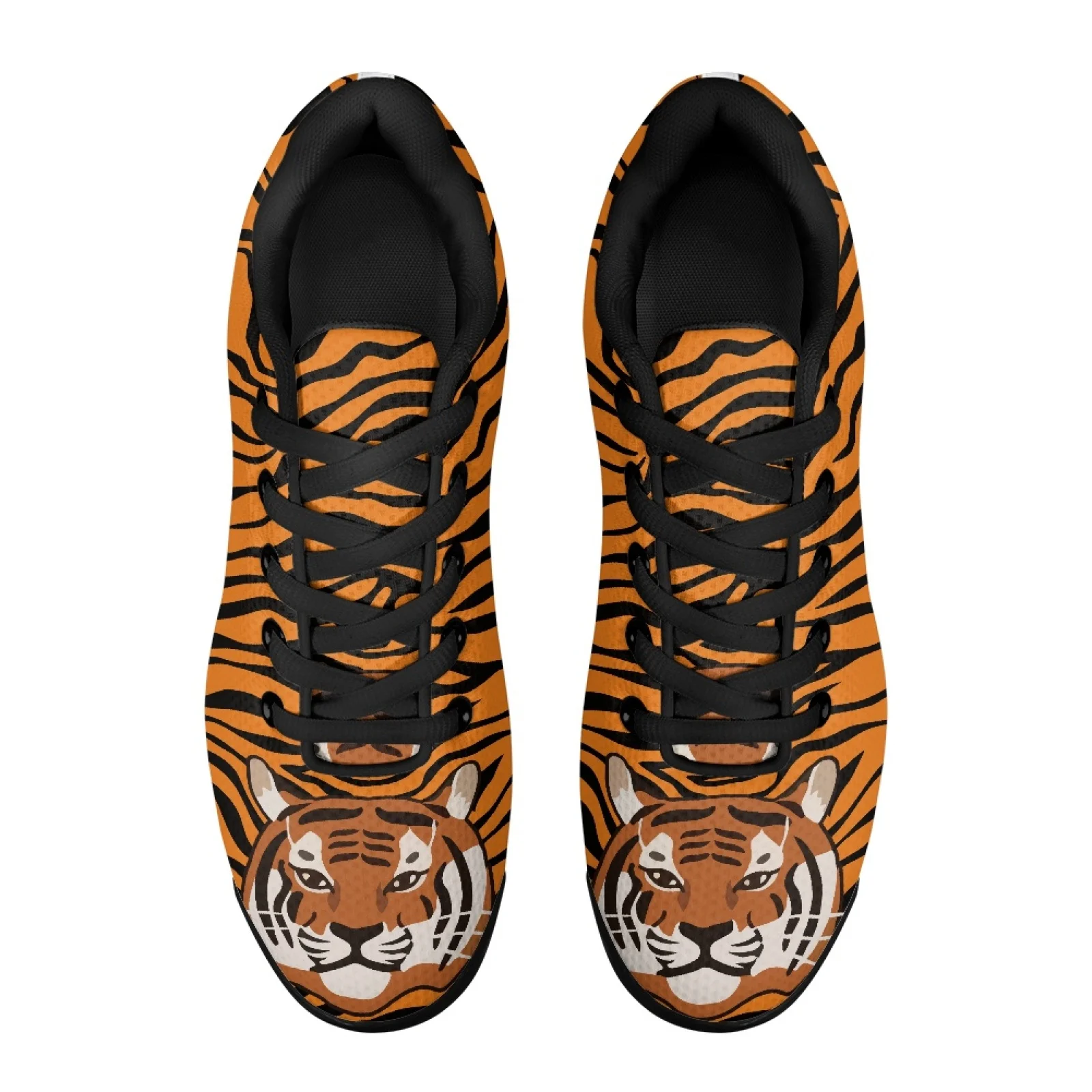 PENSTROLL Tiger Tennis Fashion Sneakers Mesh Walking Shoes Air Cushion Tennis Sneakers for Gym