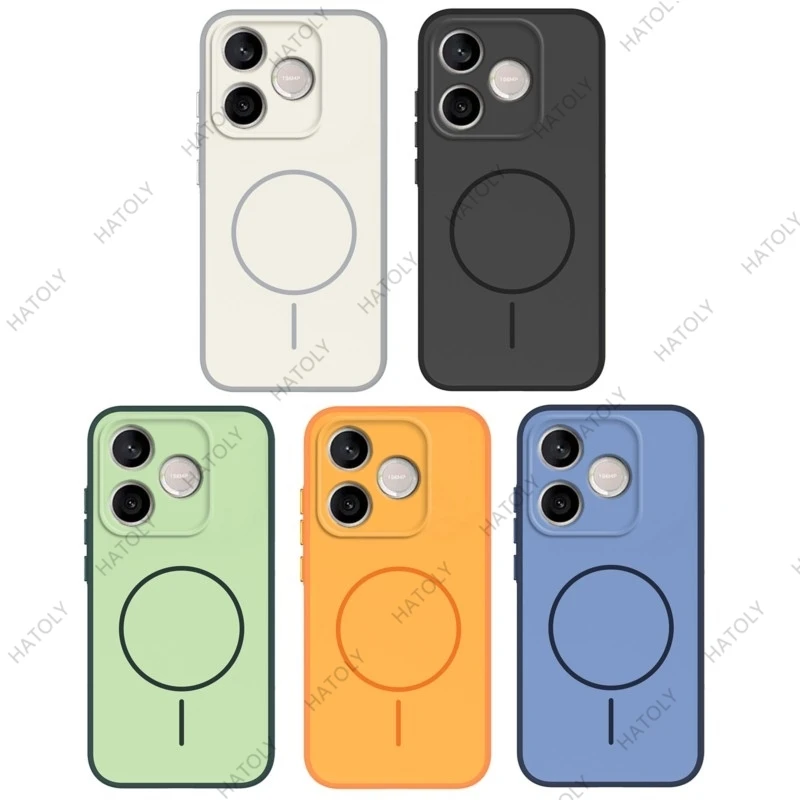 Für Honor 600 Lite TPU-Hülle Für Honor 600 Lite Hülle Zweifarbige Stoßfeste Schutzhülle Für Honor 600 Lite Honor 500 Smart 5G
