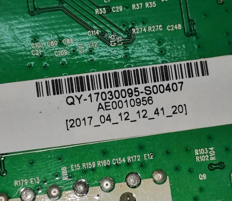 hk.t.rt2957v12 เมนบอร์ด LED TV ภาพถ่ายทางกายภาพ ทดสอบอย่างดี