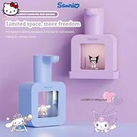 Sanrio Automatic Hand Sanitizer Dispenser Cinnamoroll Kuromi 400Ml Cartoon Cute Smart Hand Wash Contact Free Hand Soap Dispenser