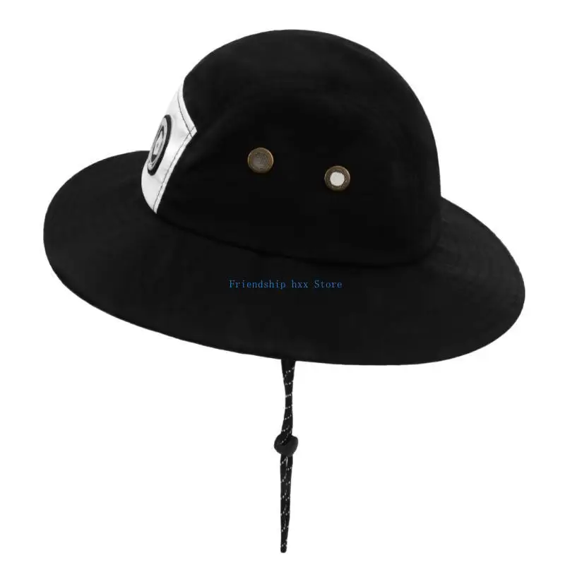 

F1CB Легкая рыбацкая шляпа-ведро для малышей Мягкая удобная шапка для детей, подходящая для парков и пляжей