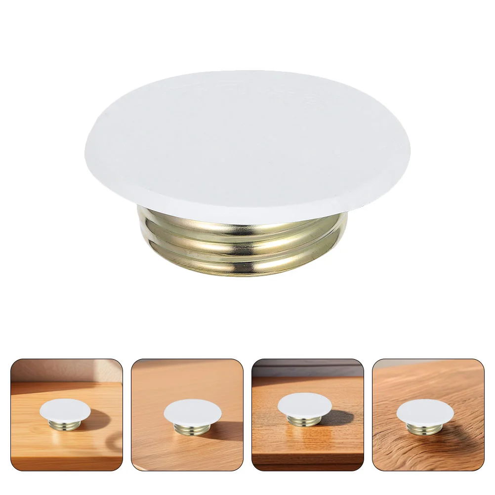 4 Pcs Hose Fire Nozzle Cover Sprinkler Head Protector Water Sprinklers Cap White