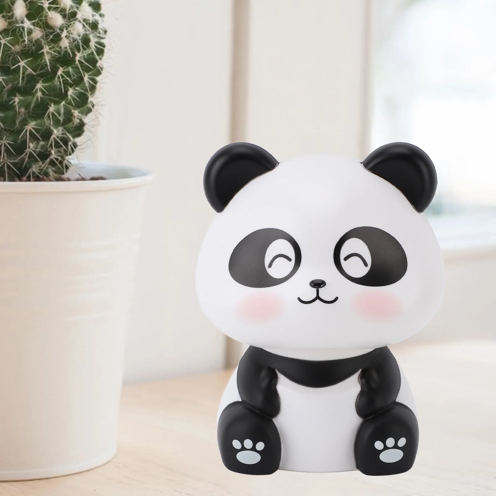 Nodding  Environmentally Friendly Animal Sculpture Solar  Figurine Vivid Decorative for Restaurant for Car Dashboard