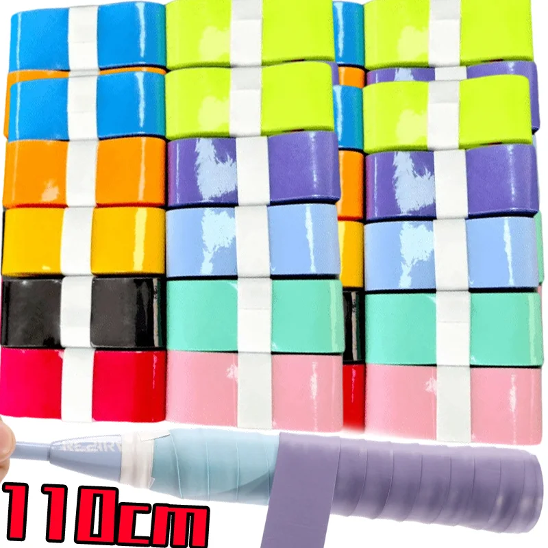 

Badminton Sweat Absorbent Non Slip Gradient Color Design Tennis Racket Handle Wrap High Quality PU Material Easy Installation