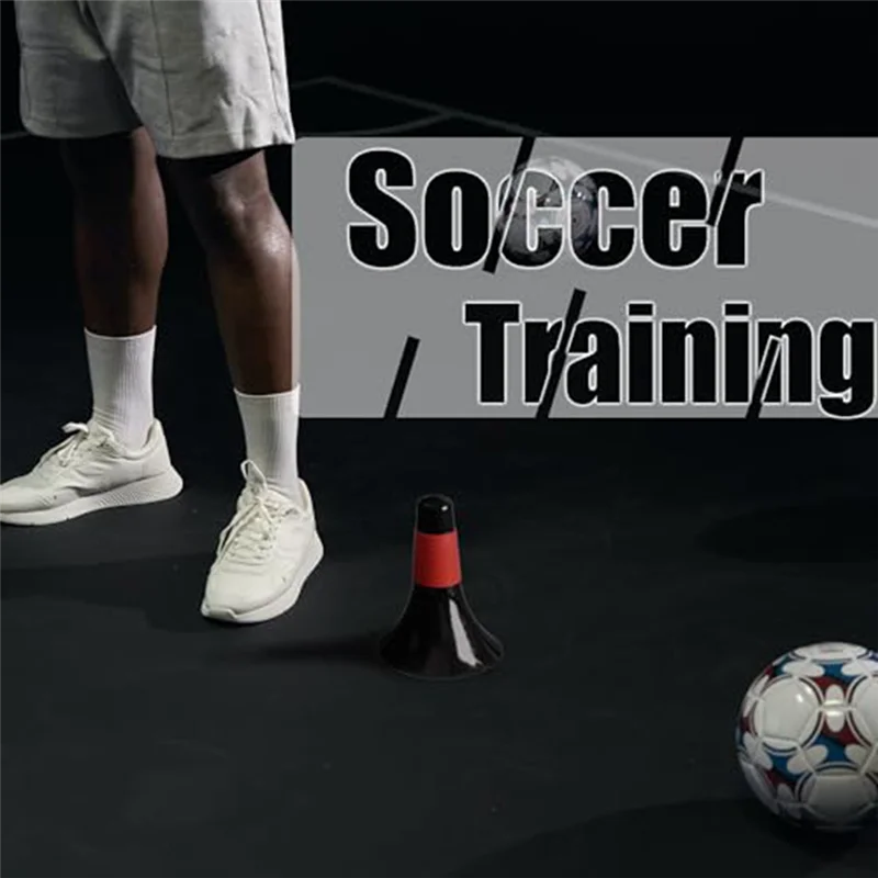 Y49A-12 pezzi Coni da allenamento sportivo Coni da 9 pollici per pattinaggio in plastica per agilità per bambini Pratica di calcio e basket