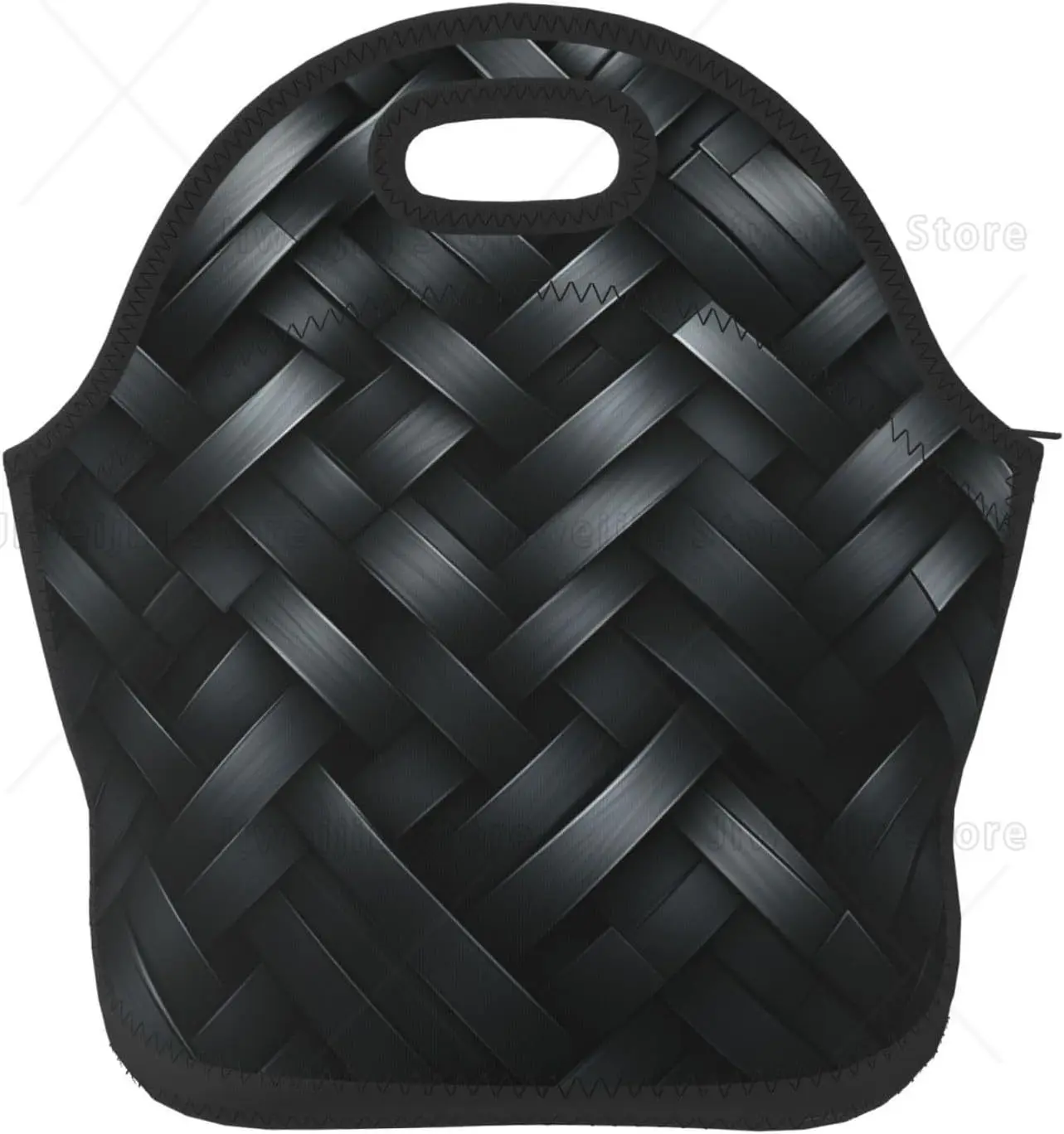 

Neoprene Lunch Bag Crosshatch Insulated Lunch Box for Women Men Tote Reusable for Women Thermal Bag