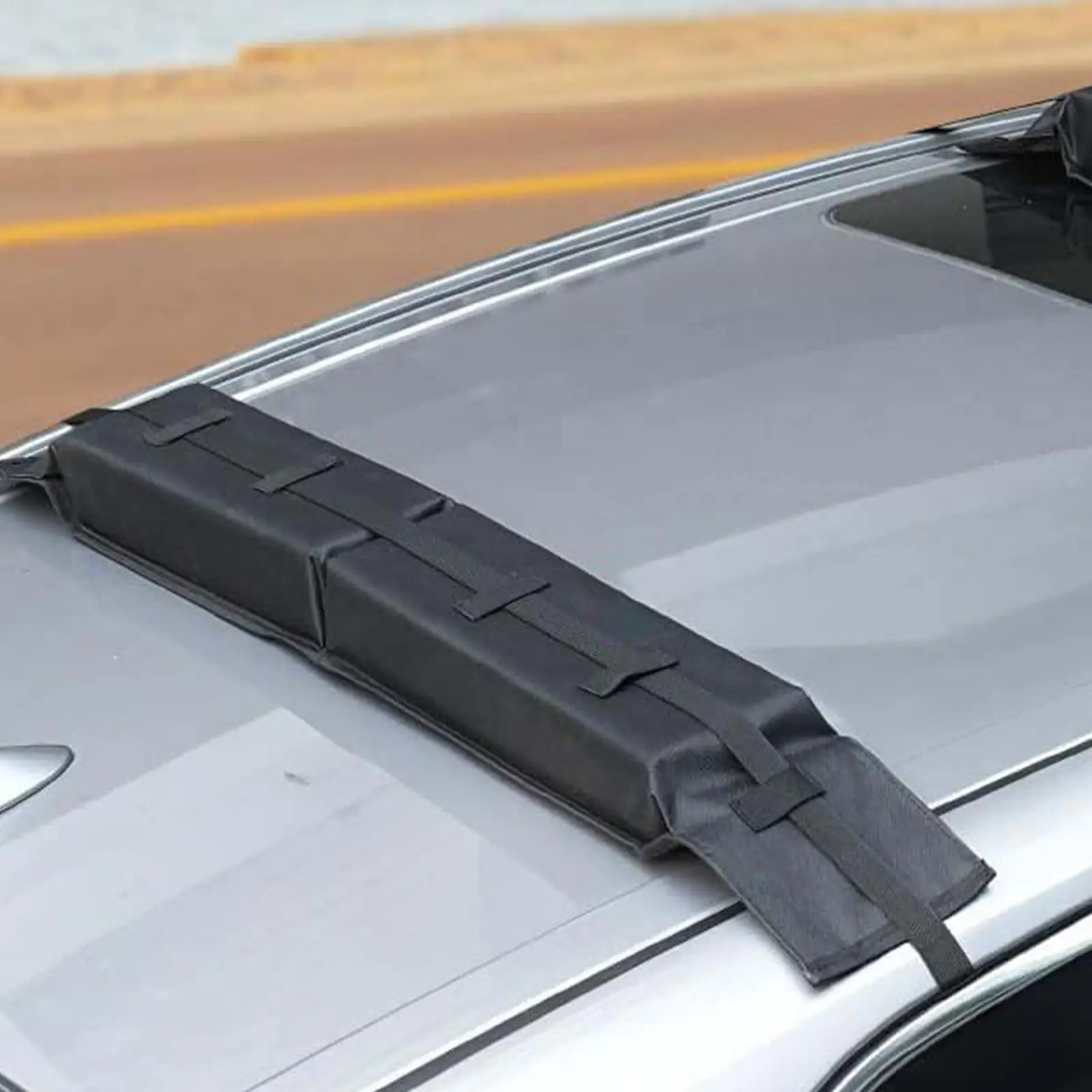 Roof Rack Soft For Kayak Paddle Board Storage Carrier With Tie Down Ropes Car Roof Rack Storage Soft For SUVs Sedans Beach Trips