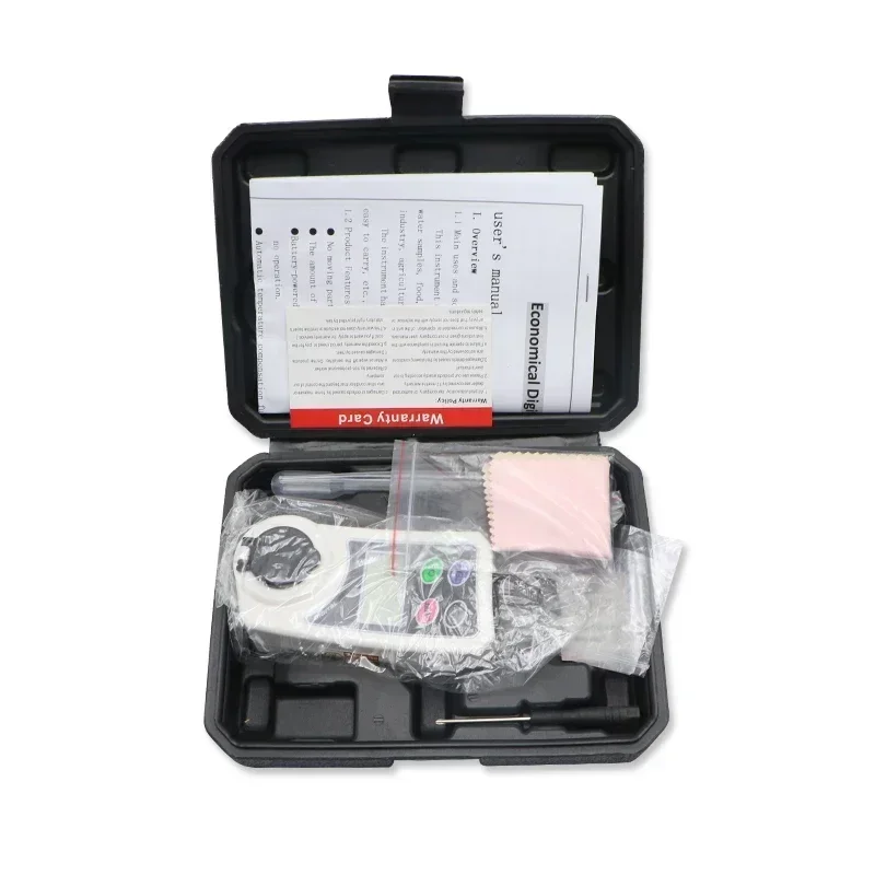 Цифровой рефрактометр Shahe 0-55% Brix для измерения содержания сахара в образцах воды, пищевых продуктов, фруктов и улучшах