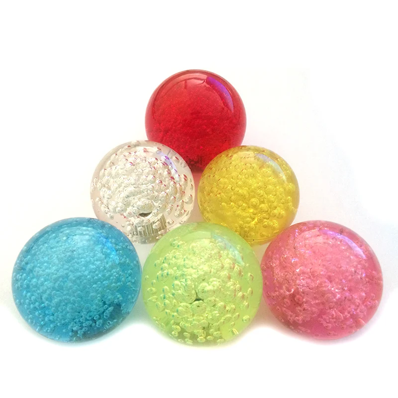 1/2PCS  40MM Acrylic Bubble Ball Top For Led Joystick SANWA Stick Command Retro Arcade Game Machine NEO GEO DIY Pinball Parts