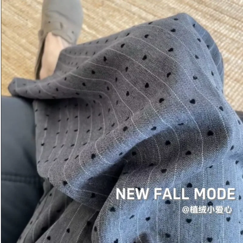 

Осенние хиты продаж, свободные, удобные, универсальные, нишевые, широкие брюки в стиле ретро, костюм с высокой талией, повседневные простые брюки