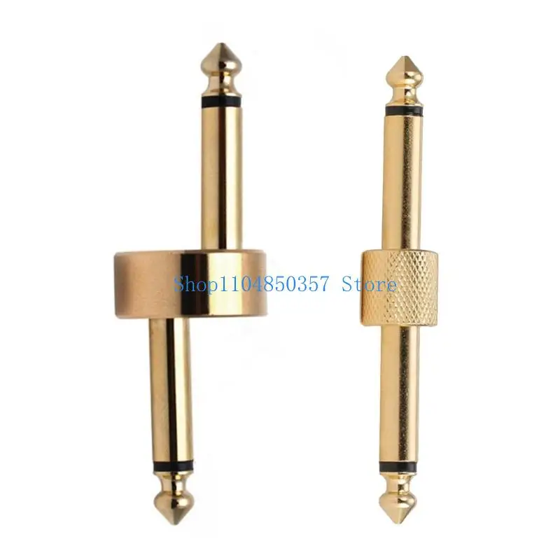 Professional Guitar Pedal Cables Space Saving Guitar Patches Cables Pedal Board Cable Metal Texture for Pedalboards
