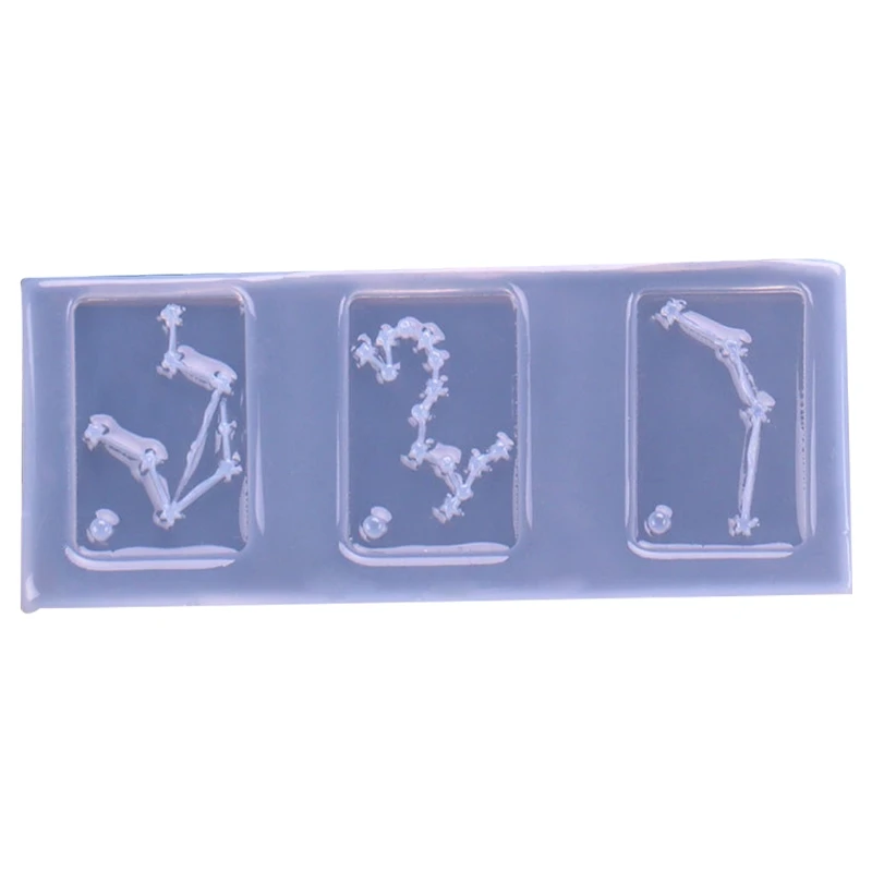 YUYU Silicone Mold Ice Blocks Candy Fondant Chocolate Soaps Making Mold