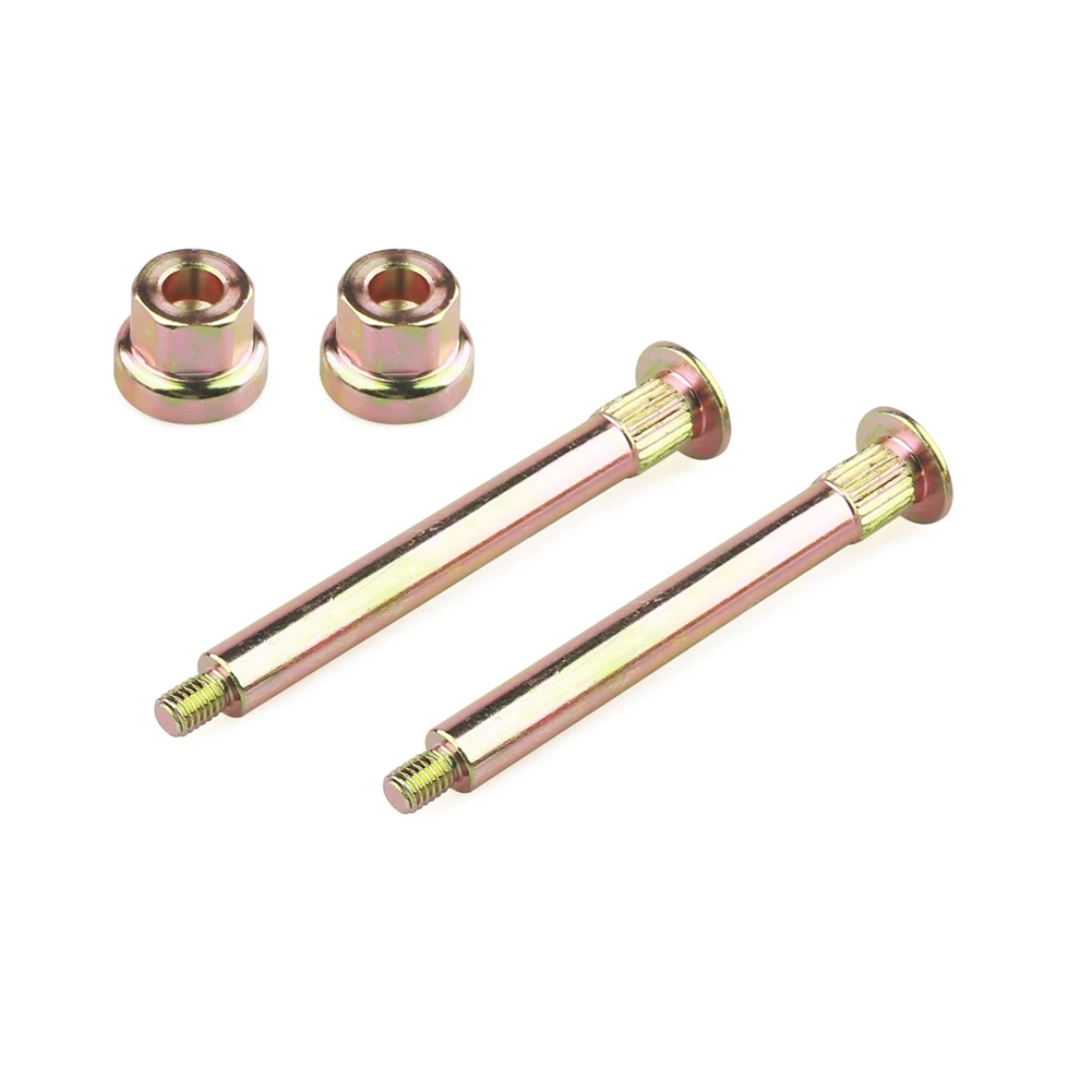 For Jeep For Wrangler 1994-1995 1997-2006 Compatible Door Hinge Pin And Bushing Kit Front Set Assembly 55176369 55176368