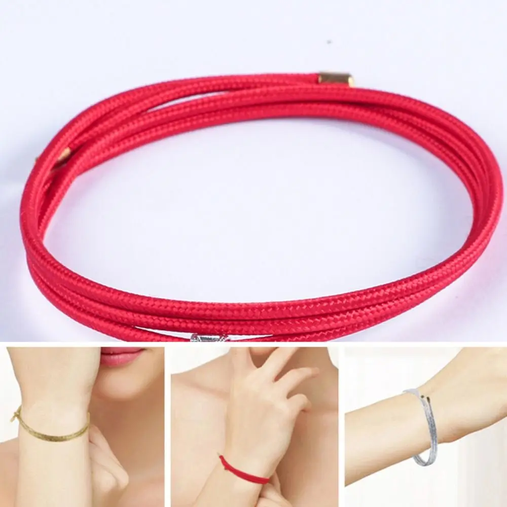Mehrfarbiges Magnetseil 51cm Länge Schlankes Dünn-Design DIY Schmuckkordel Verstellbares Automatisches Magnetarmband – Detail 7