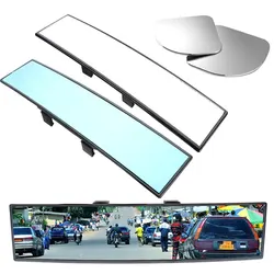 3PCS Car Rearview Mirrors Blind Spot Mirrors 300CM Universal Auto Interior Rear View Mirror Anti-glare Wide-angle Surface Mirror